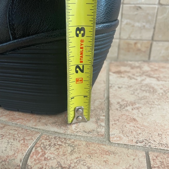 Fly London leather wedge boots size 42, NWT - Picture 7 of 9